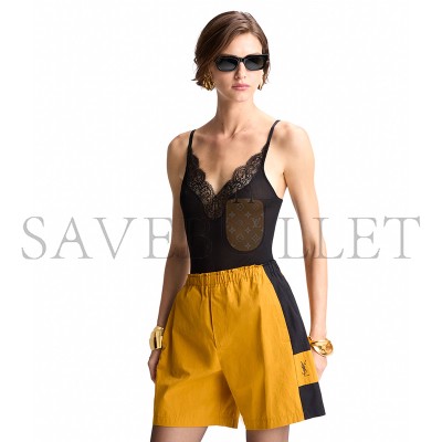 YSL CASSANDRE BERMUDA SHORTS IN COTTON 858566YZ9GA7600